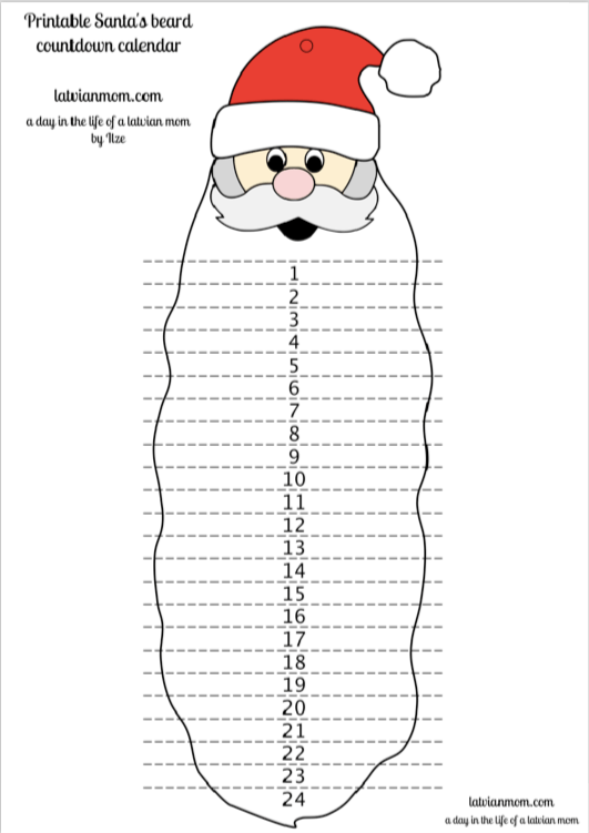Santa Countdown (till Christmas)