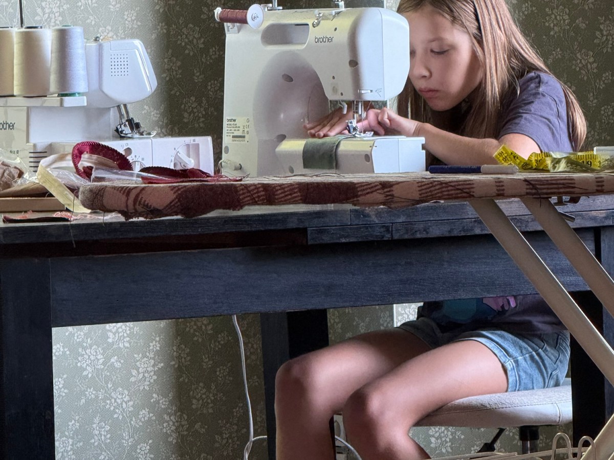 Vacation Day 13 – Sewing, Mess, and a Warm&nbsp;Heart