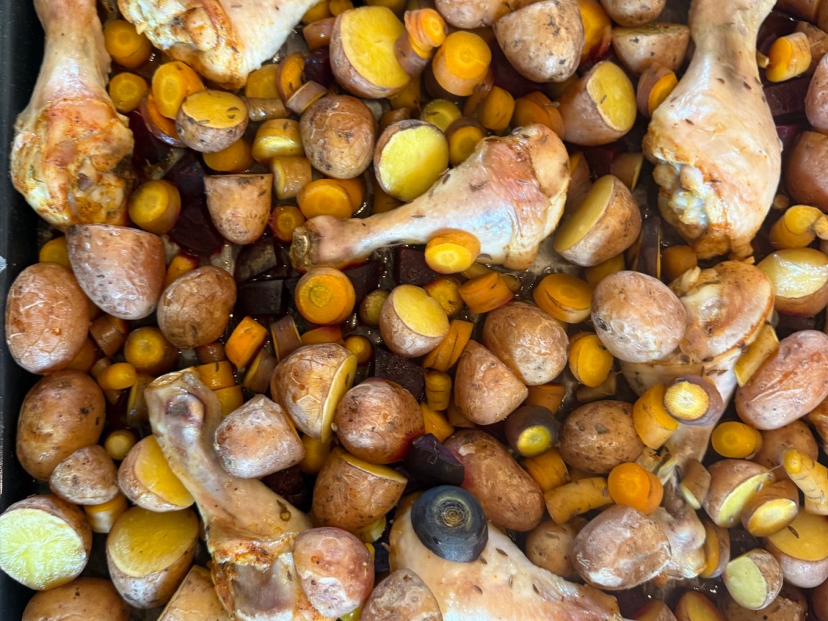 Vacation Day 25 – Rainy Garden Harvest and Cozy&nbsp;Evening