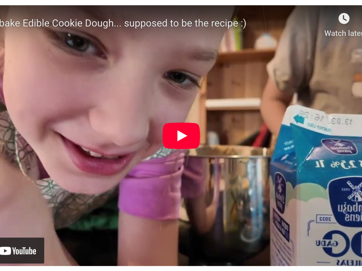 Edible Cookie Dough Recipe – the&nbsp;video
